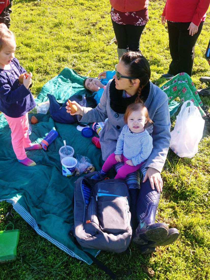 Picnic with family